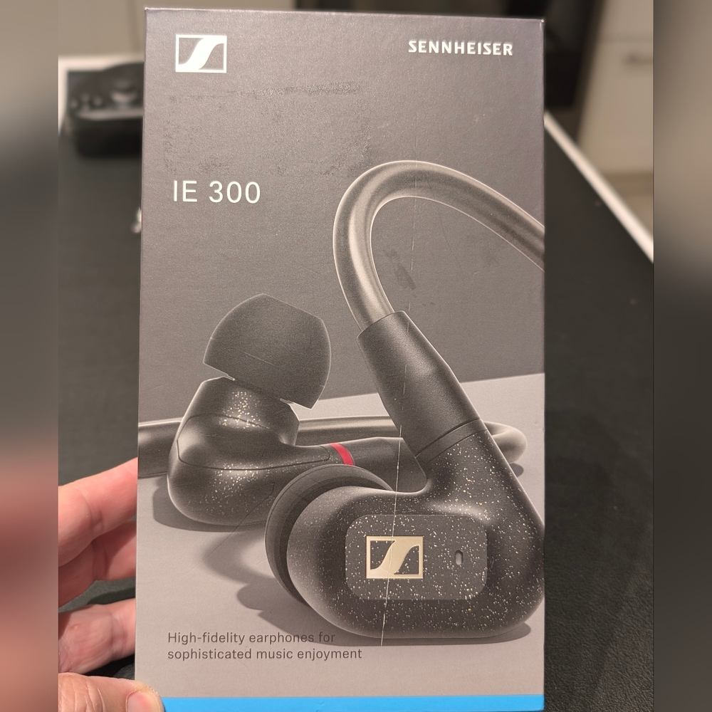 Sennheiser IE 300 Audiophile High-Fidelity Earbuds.